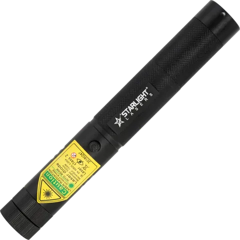 Grüner Laserpointer Starlight Lasers G1 Pro mit abnehmbarer Musterlinse