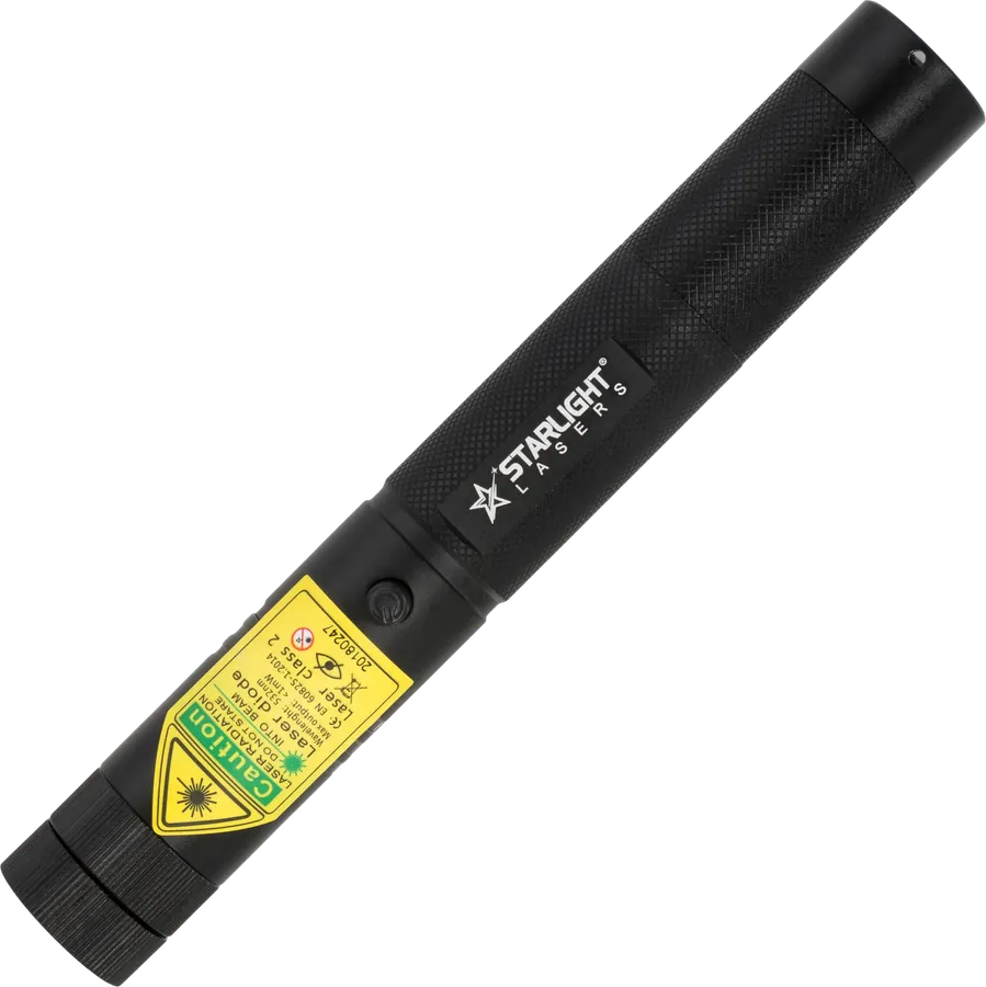 Grüner Laserpointer Starlight Lasers G1 Pro mit abnehmbarer Musterlinse