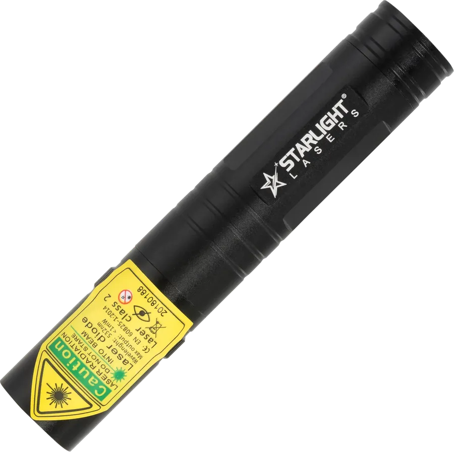 Kompakter grüner Laserpointer Starlight Lasers G2 Pro mit 16340-Akku