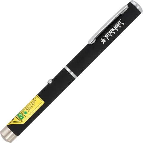 Grüner Laserpointer Stift Starlight Lasers X1 mit Clip