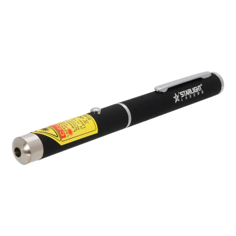 Roter Laserpointer Stift M1 von der Seite gesehen