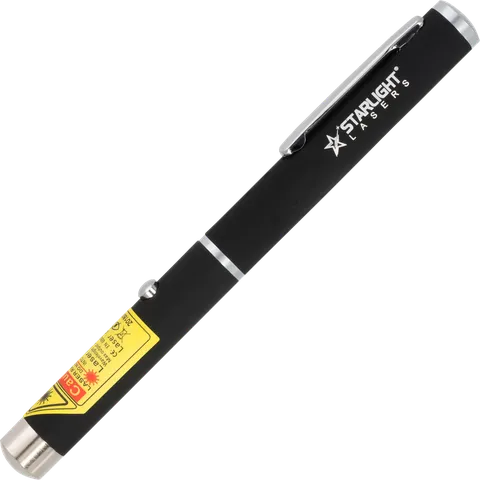 Roter Laserpointer Stift M1 schräg von vorn gesehen