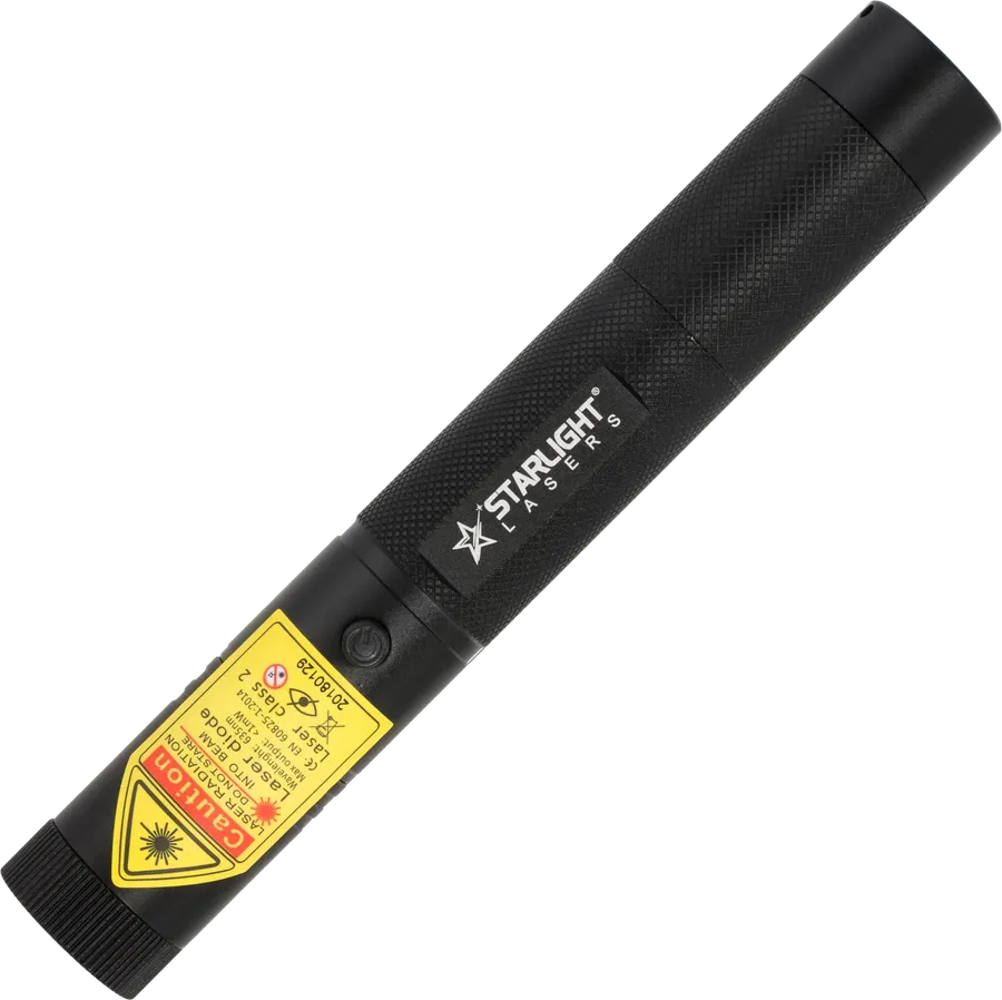 Roter Laserpointer Starlight Lasers R1 Pro mit Akku und Sicherheitsschlüssel