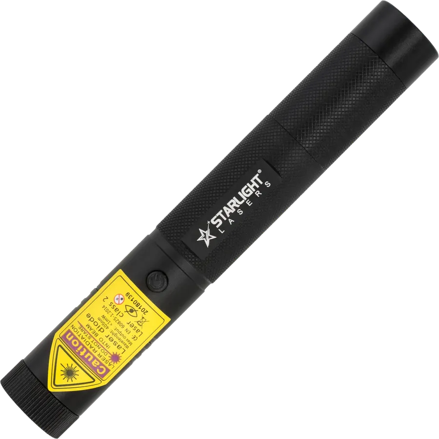 Violetter Laserpointer Starlight Lasers V1 Pro 405 nm mit Akku