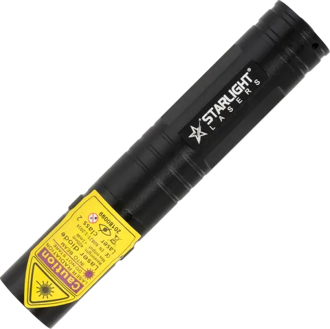 Kompakter violetter Laserpointer Starlight Lasers V2 Pro 405 nm