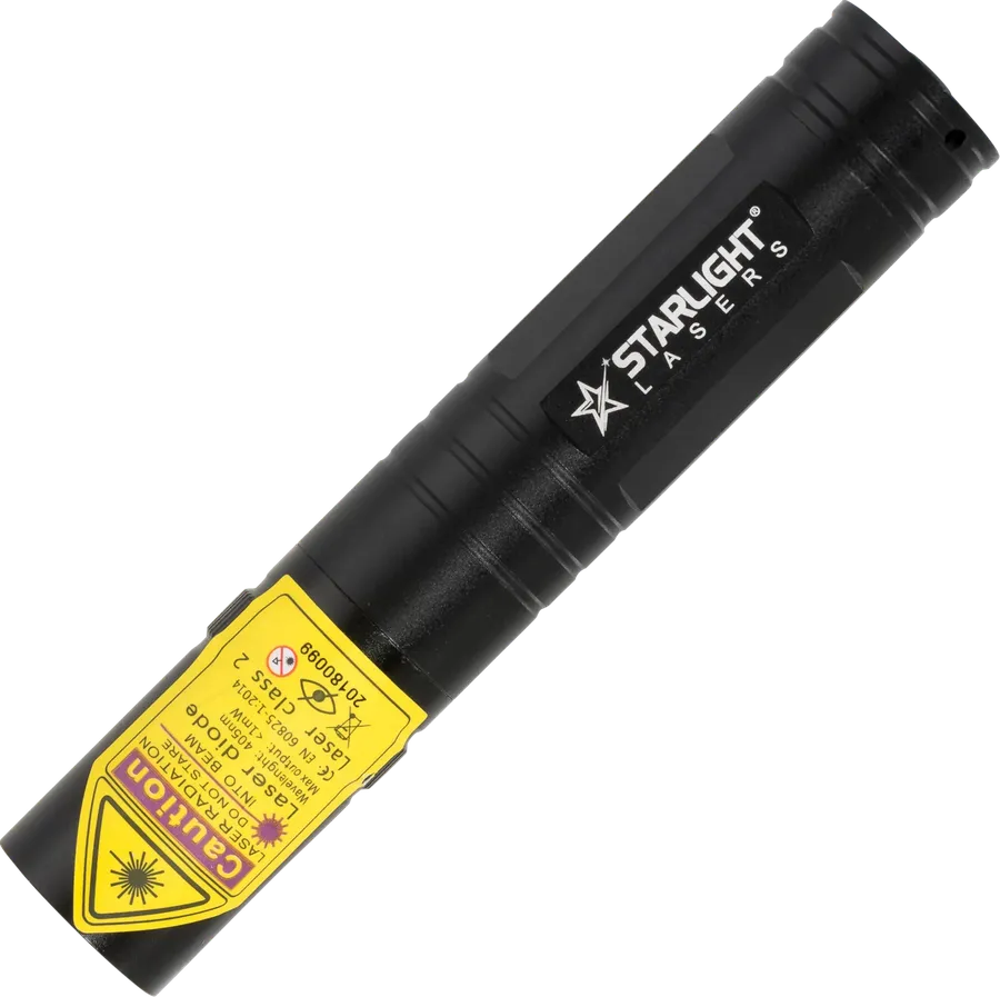 Kompakter violetter Laserpointer Starlight Lasers V2 Pro 405 nm
